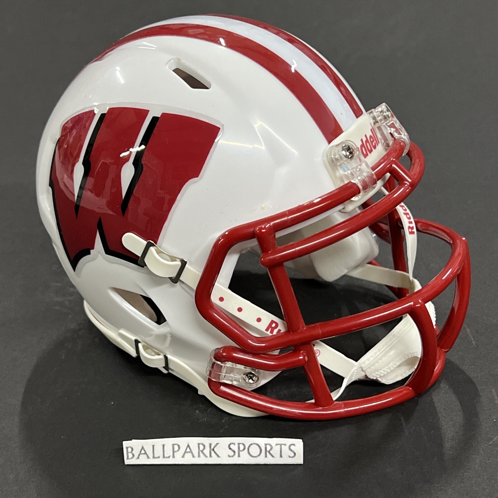 Wisconsin Badgers Speed Mini Helmet Riddell NCAA Licensed Brand New!