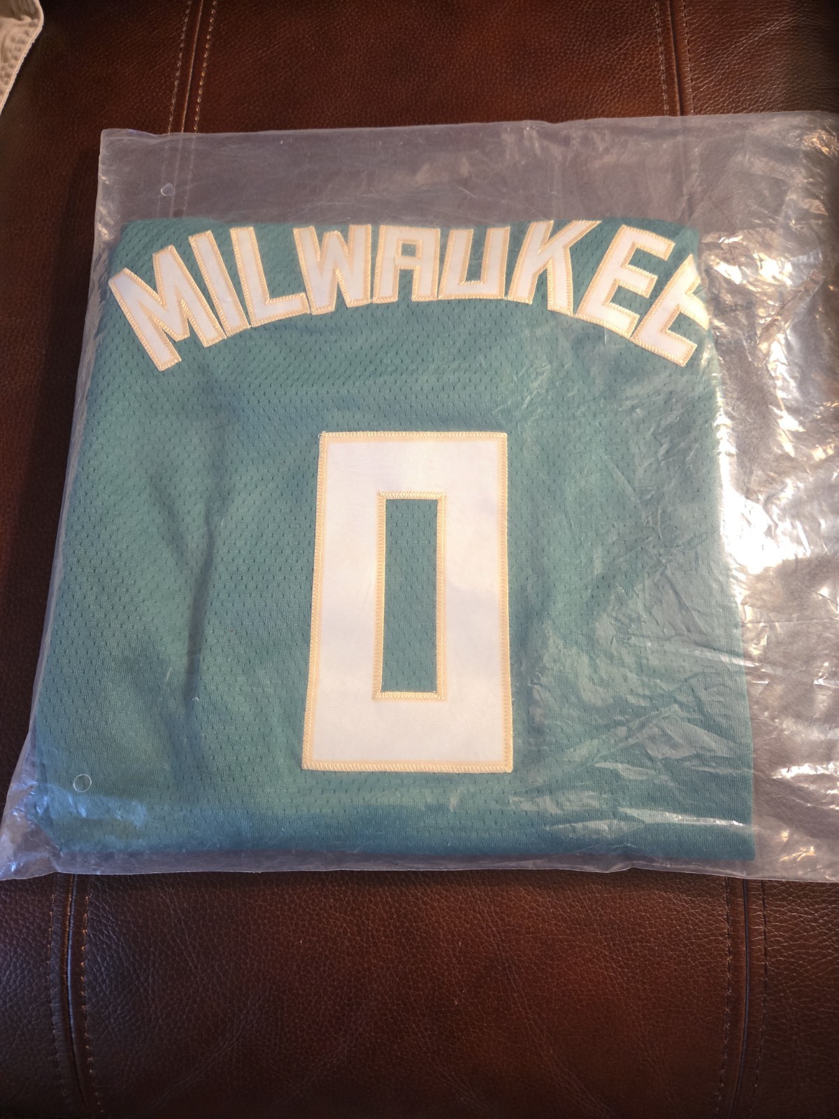 Damian Lillard #0 Milwaukee Bucks Green Nike Swingman UNOPENED NWT Dri-FIT 50 LG
