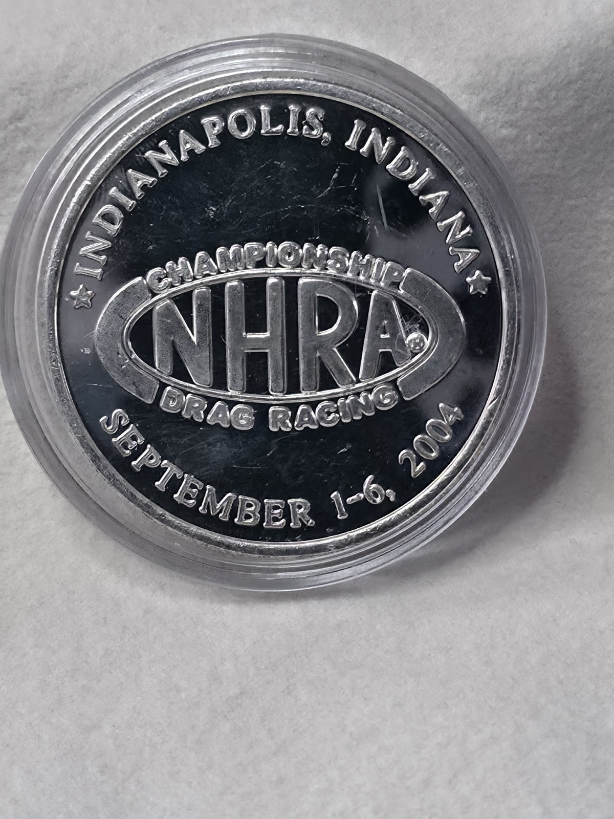 1 Troy Oz 925 Sterling Silver 50th Anniversary US Nationals Limited Edition Coin