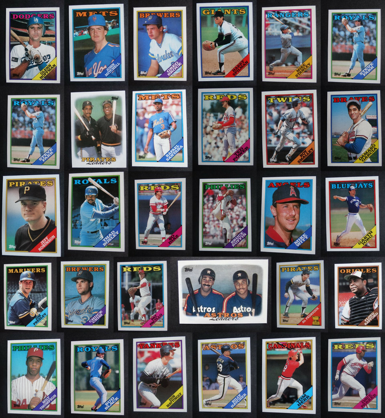 1988 Topps Baseball Cards Complete Your Set You U Pick From List 201-401