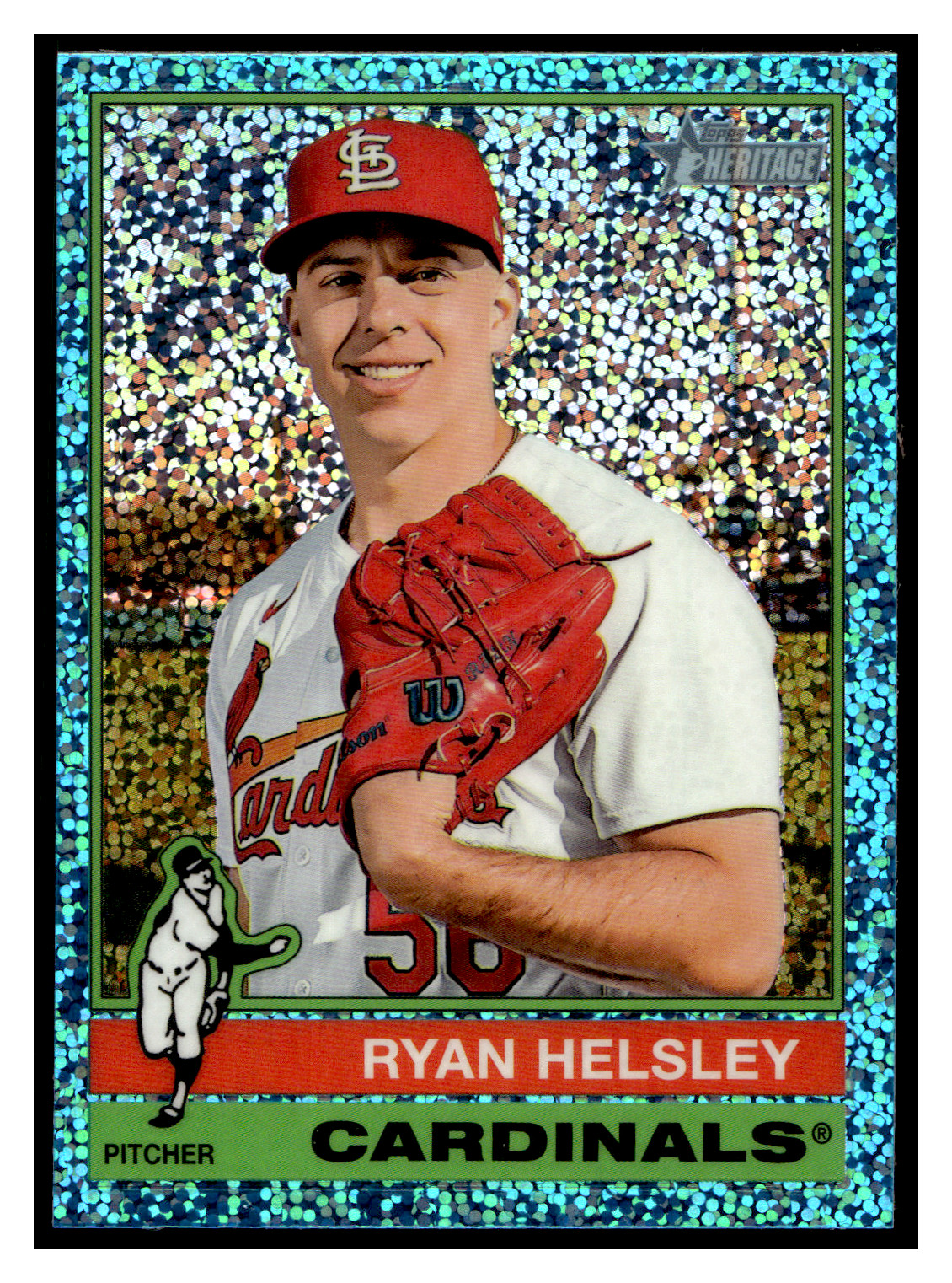 2025 Topps Heritage Light Blue Sparkle Parallel – Complete Your Set – You Pick