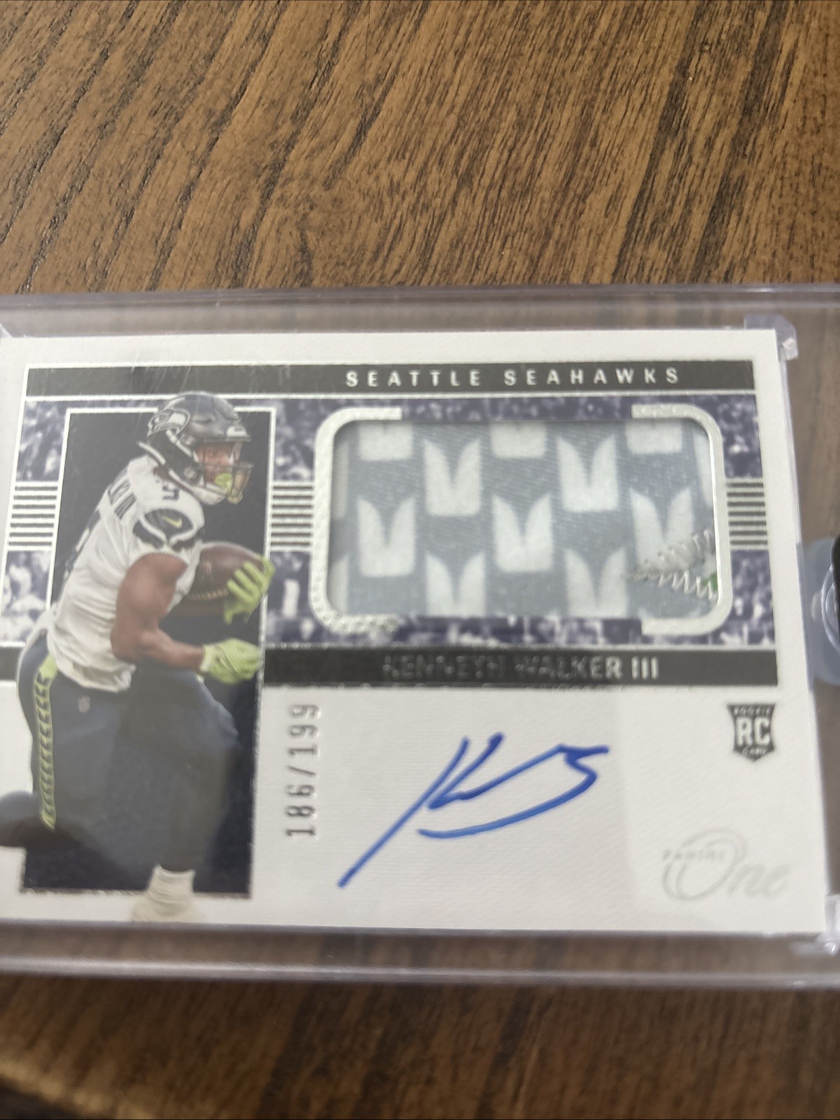 2022 Panini One Kenneth Walker Rpa 186/199