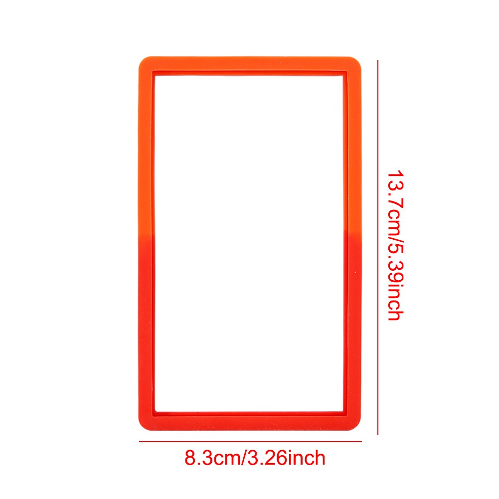6Color/Set Silicone Bumper Guard Slab Edge Protector Case For PSA Graded Cards