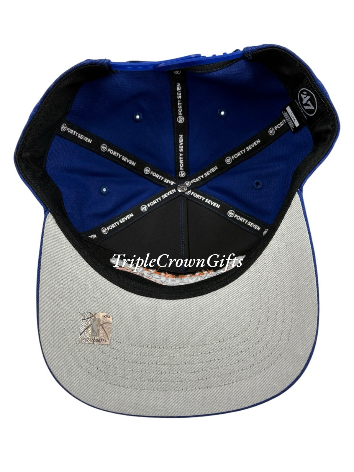 New York Knicks ’47 Brand Hitch Hat Adjustable Snapback Royal NBA Champions 2026
