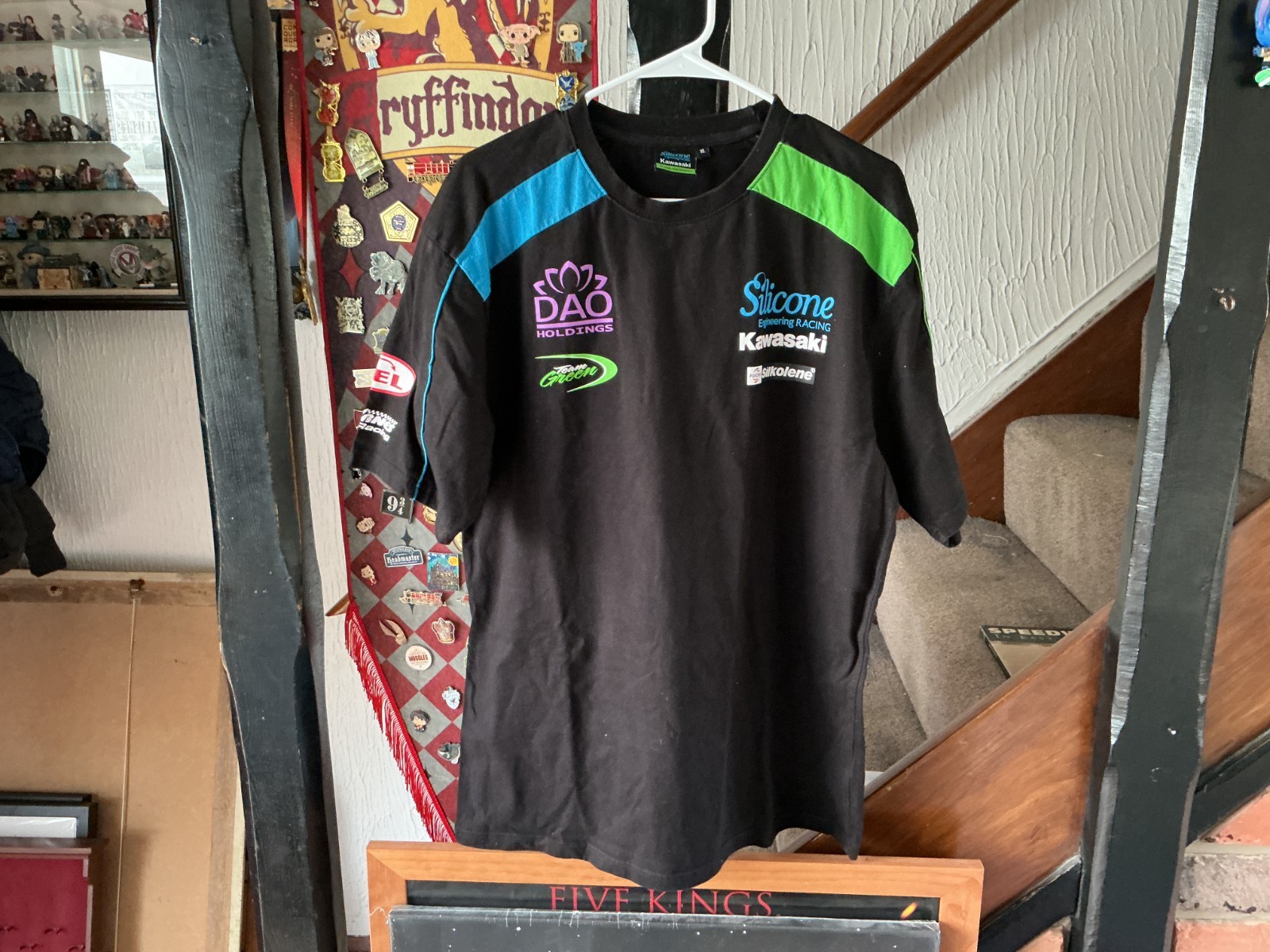 Kawasaki Silicone Engineering Racing Official Team Polo Shirt MotoGP Clinton XL