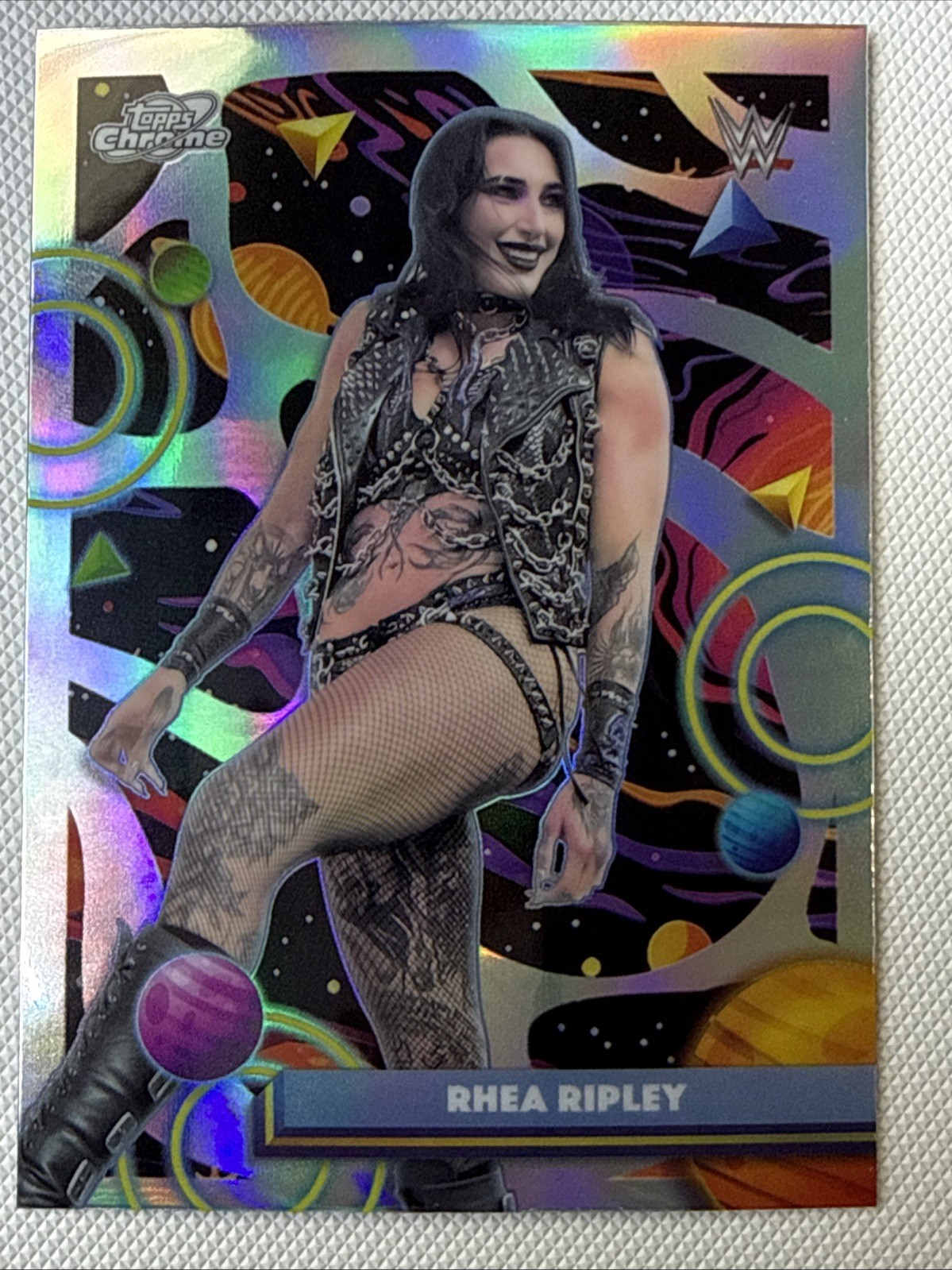 SILVER REFRACTOR 2026 Topps Chrome Cosmic WWE Cards You Pick/Choose! READ*