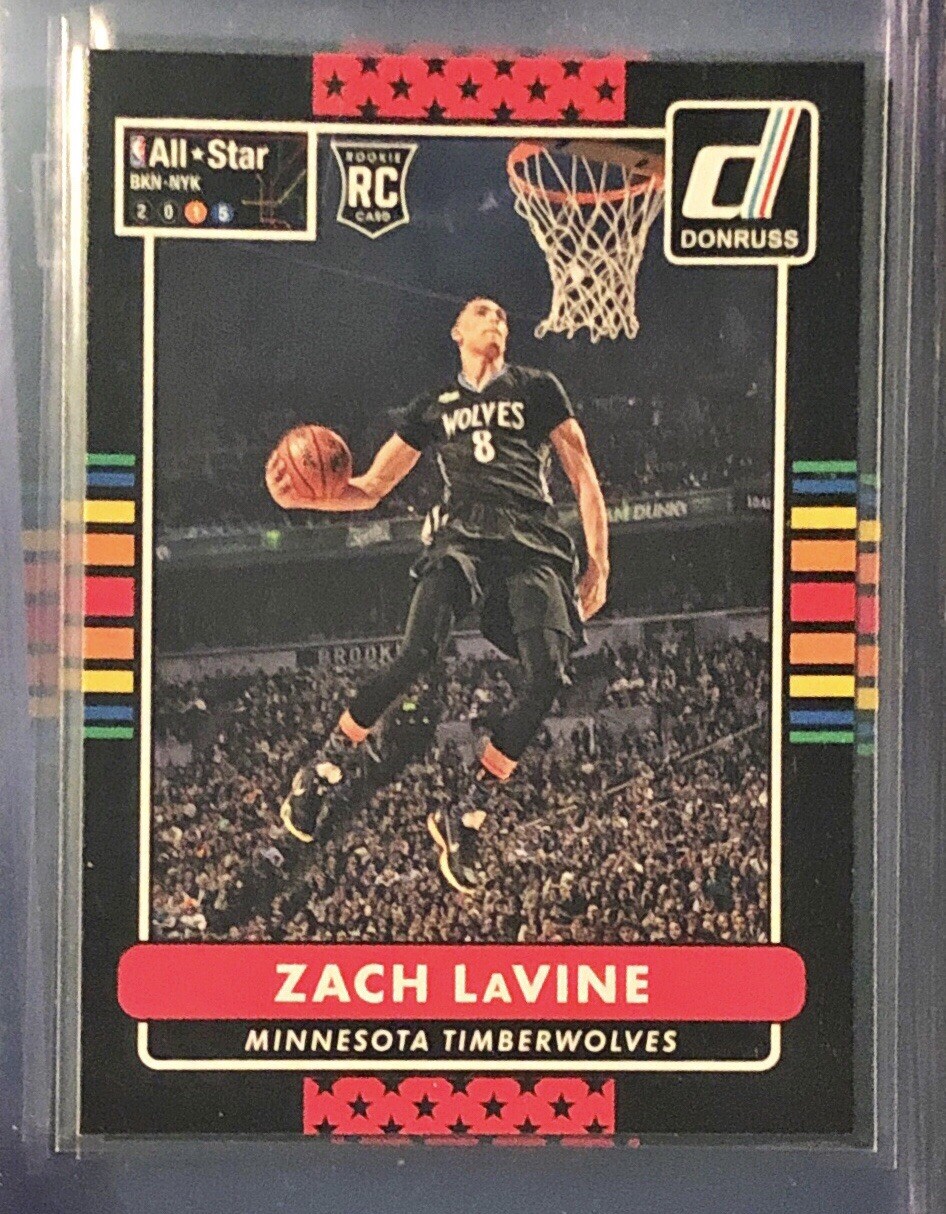 2014-15 Donruss Zach LaVine RC (Lot Of 100) All-Star Weekend