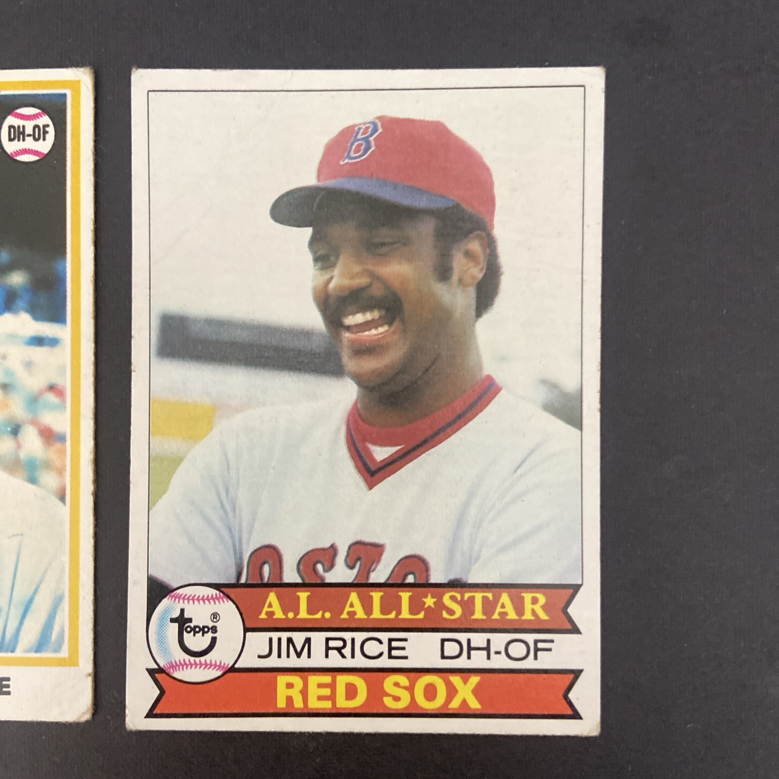 Jim Rice – Lot of 2 Cards – 1978 & 1979 Topps – Boston Red Sox #670 & #400