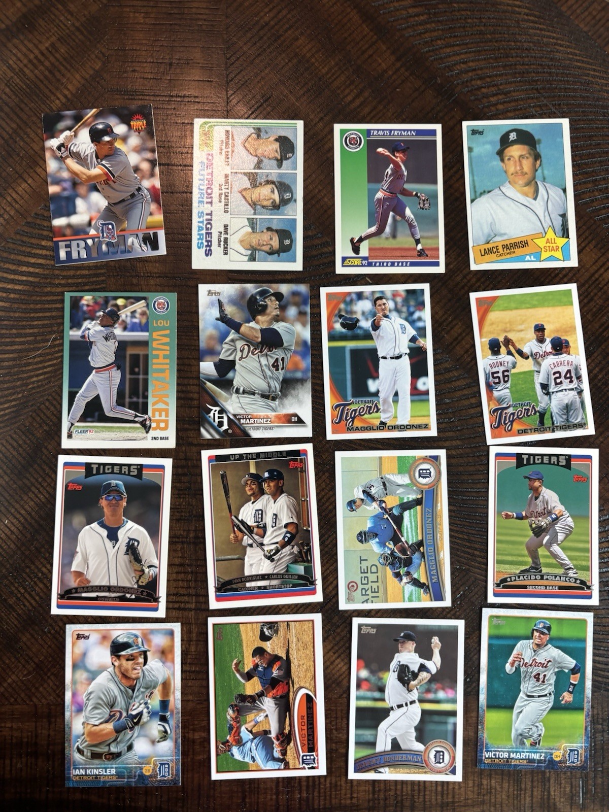 Lot of 3200 Detroit Tigers Alan Trammell Lou Whittaker Kirk Gibson LOADED!!!