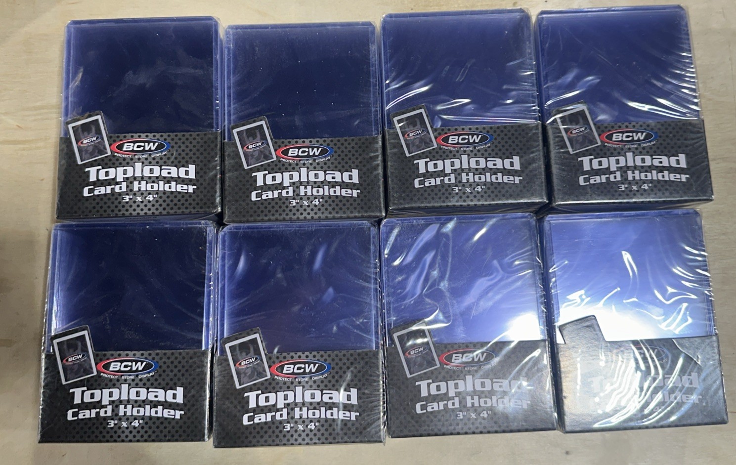 Ultra PRO 200 Count Regular 3×4 Toploaders & Soft Protector Sleeve Card Set