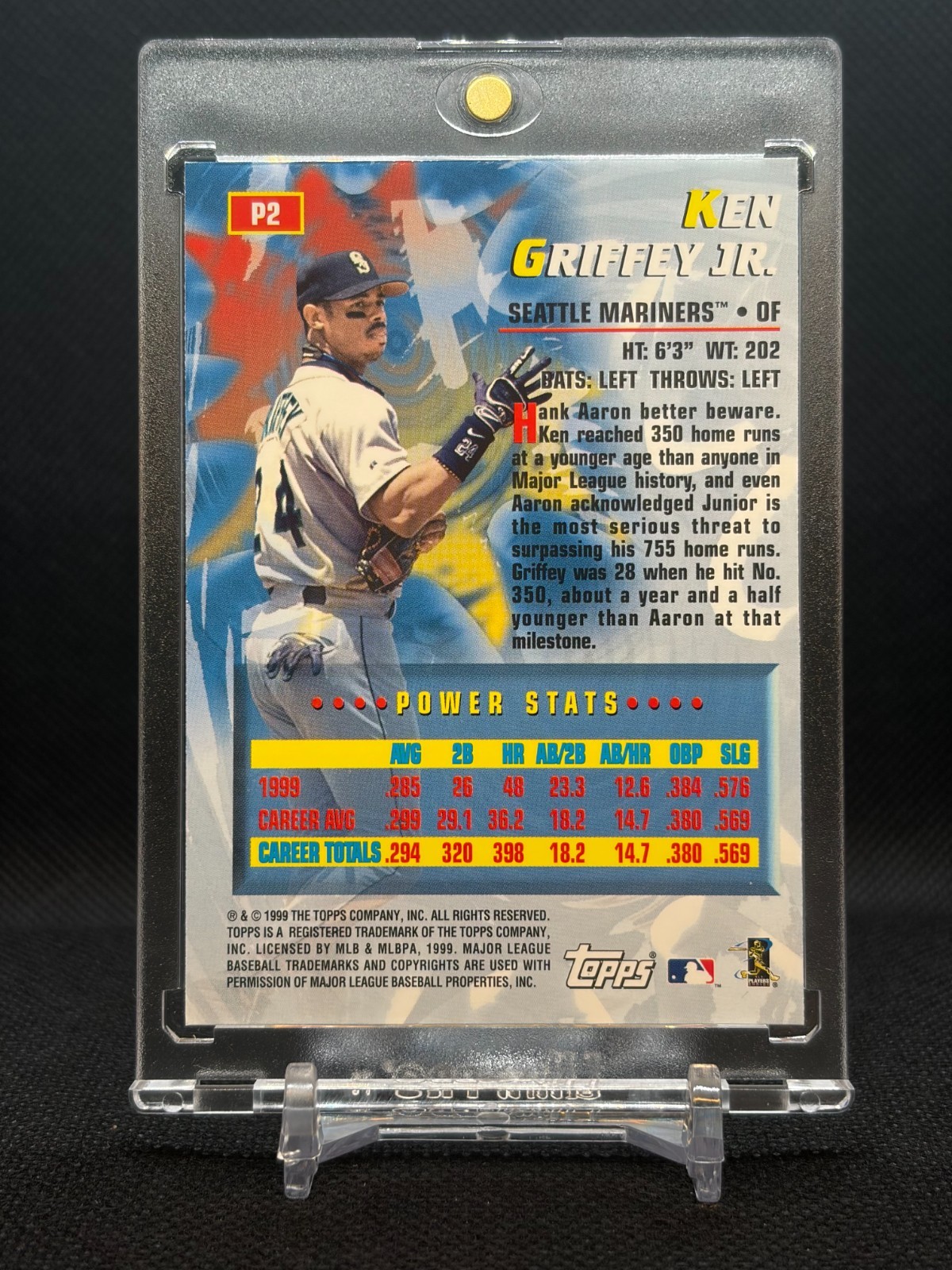 2000 Topps Power Players – Ken Griffey Jr #P2