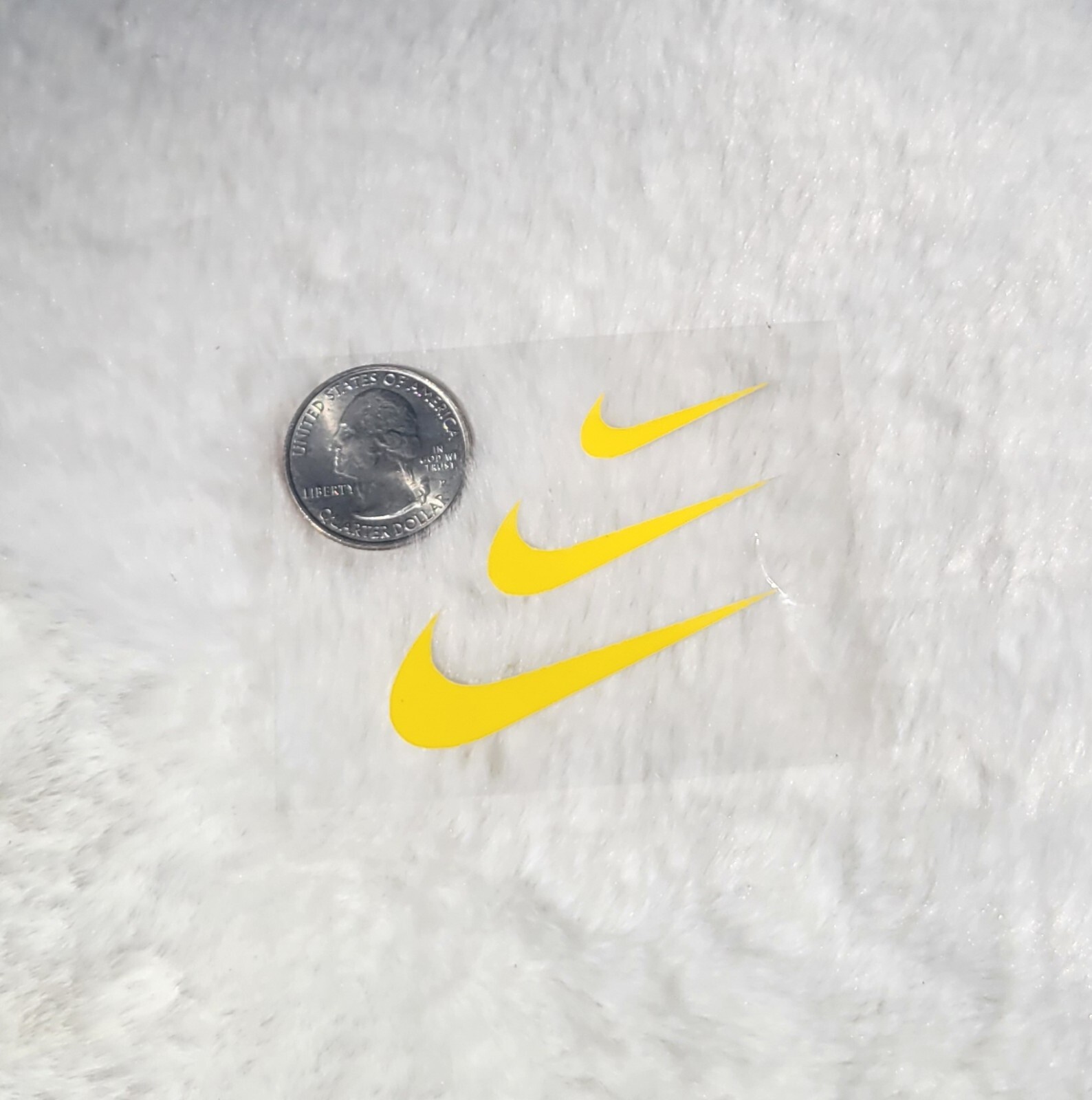 (2) 1″ 1.5″ and 2″ Nike Swoosh Logo Iron On Decal / FREE SHIPPING in the US DIY