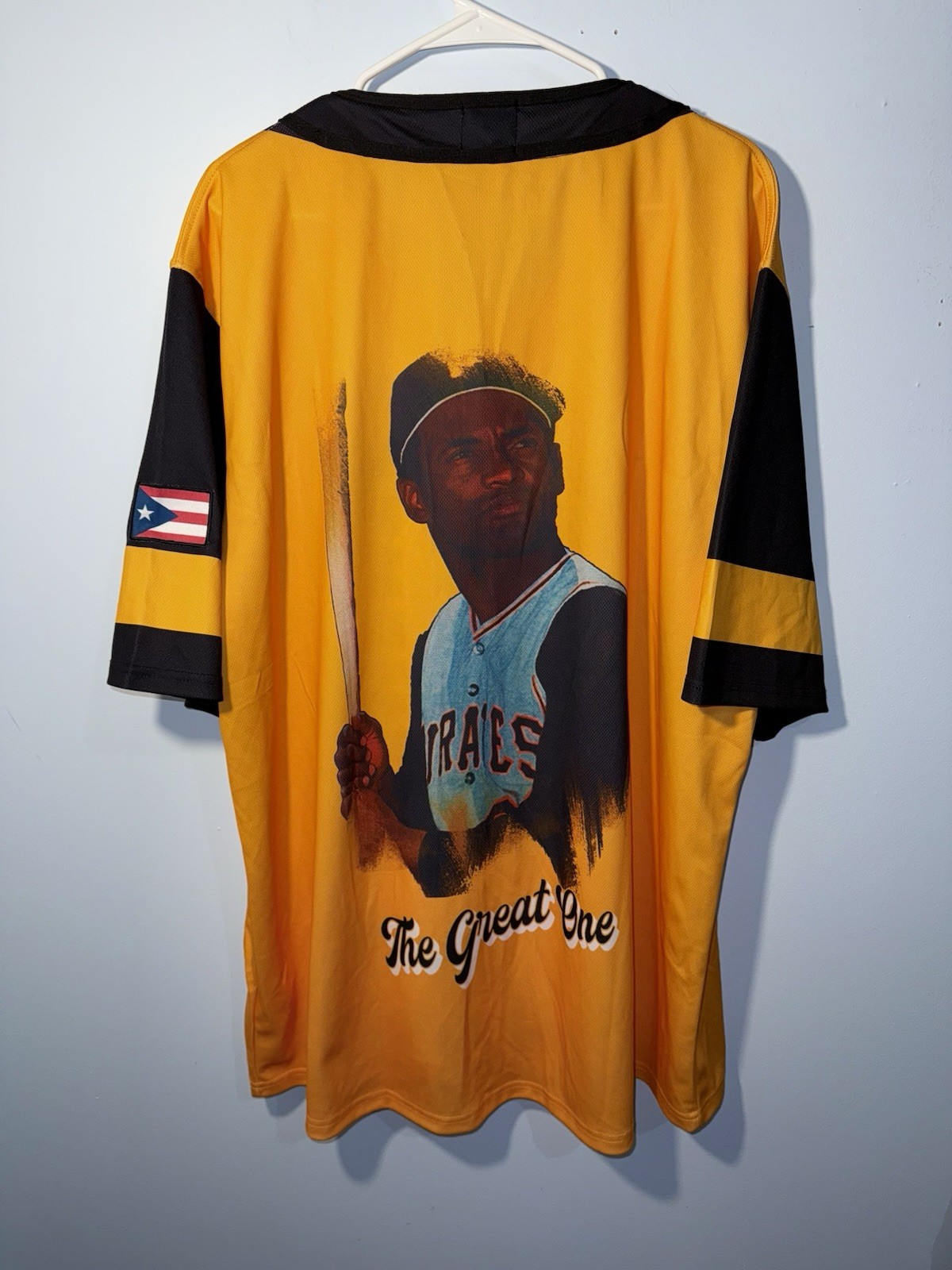 ROBERTO CLEMENTE Jersey #21 Puerto Rico Pittsburgh Pirates Tainowears Tag Sz XL