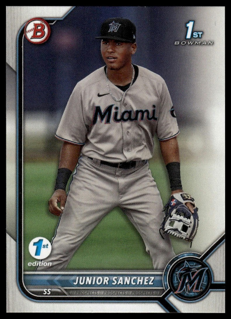 2022 Bowman 1st Edition #BPPF-111 Junior Sanchez