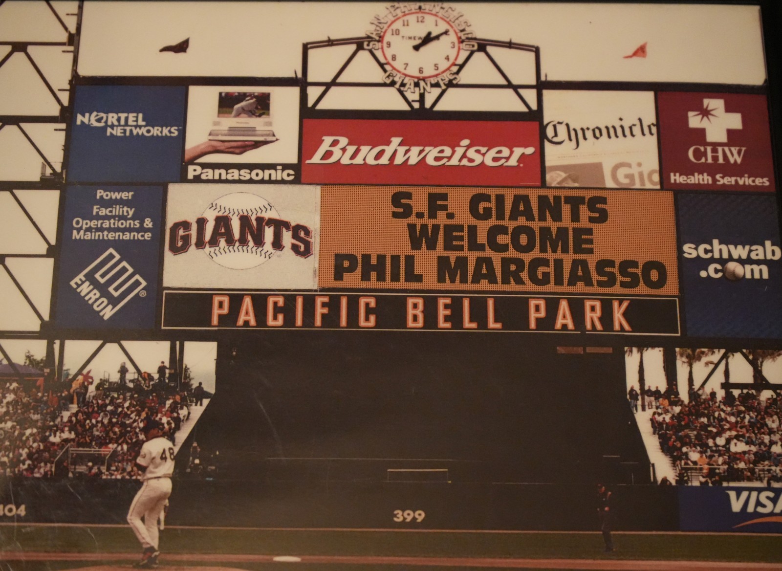 San Francisco Giants signed Collection Mays McCovey Many Signatures Team MLB