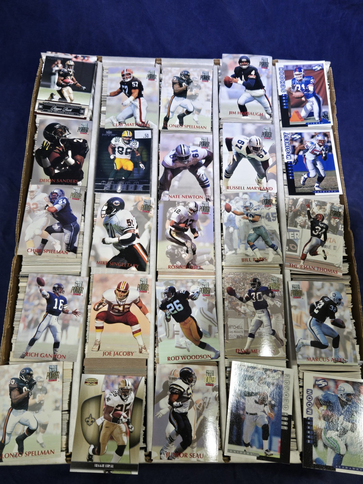 HUGE 5000+ Card Lot 23lb UNSEARCHED Estate Find! MLB NBA NFL NHL Star Co HOF