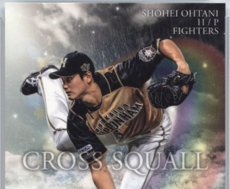 Sho-Time! PSA 10 Gem Mint! 2017 BBM 1st Version CROSS SQUALL Shohei Ohtani #CS01