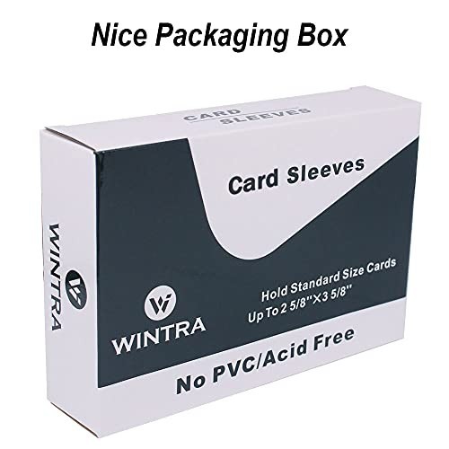 Penny Card Sleeves 2000 Count 2-5/8 x 3-5/8 Ultra Clear Soft Protectors Trading