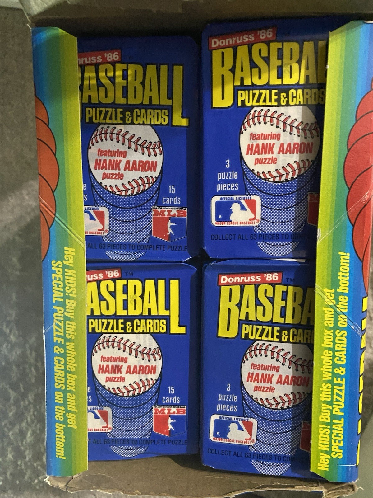 20 Lot 1981-1986 Baseball Card Packs. TOPPS, DONRUSS, Fleer. These Are Valuable