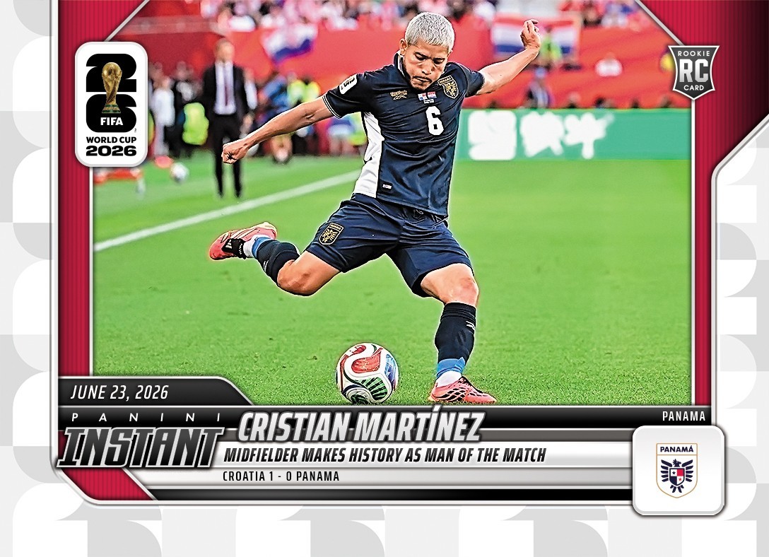 2026 Panini Instant FIFA World Cup #106 Cristian Martinez Panama RC PRESALE