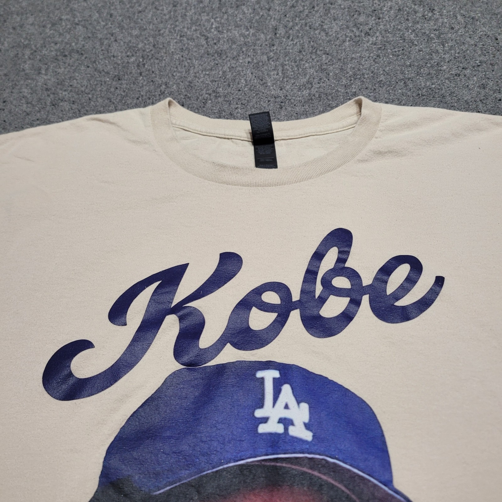 Los Angeles Dodgers Shirt Mens 3XL XXL Kobe Bryant Black Mamba Crewneck 2021