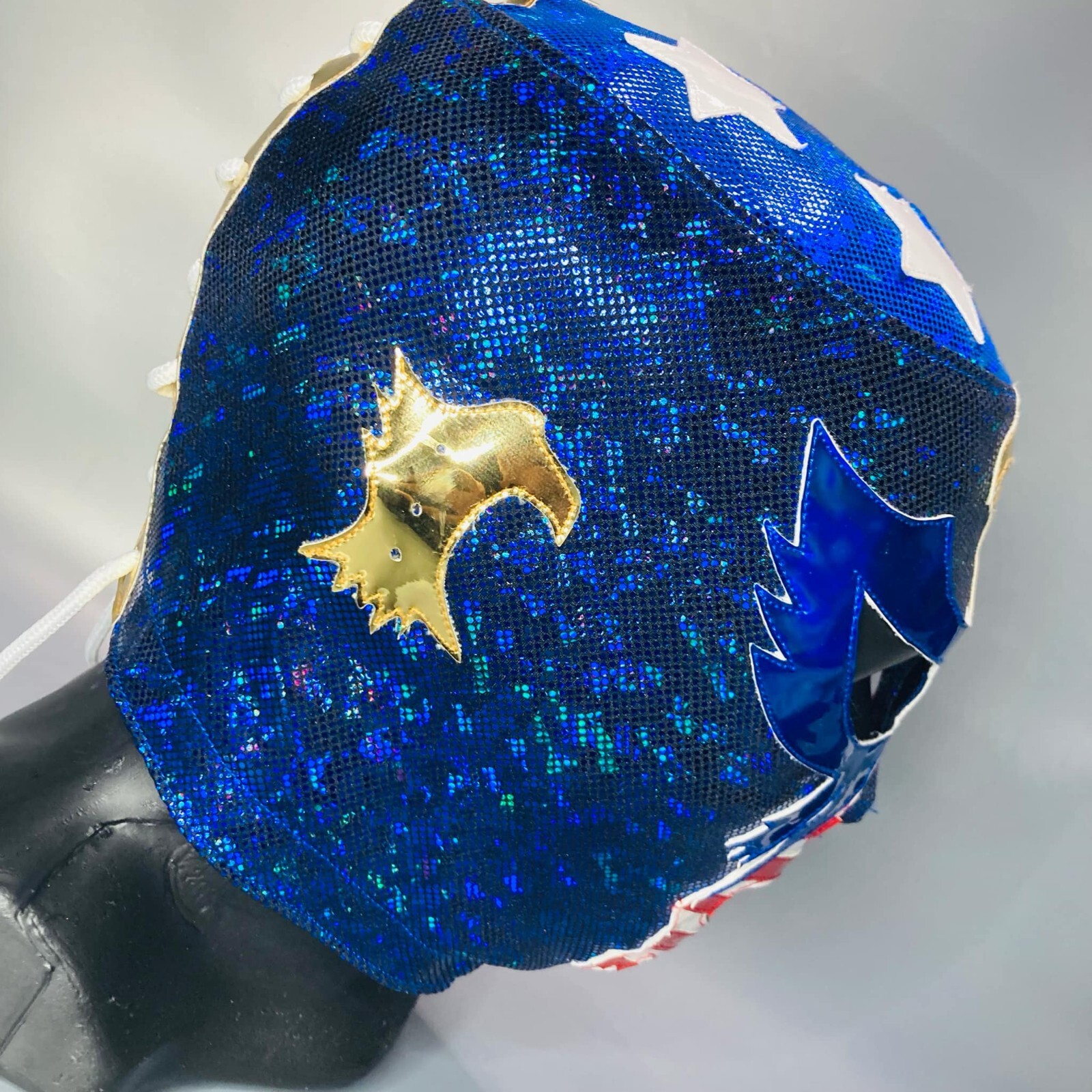 Patriot Semi Professional Grade Wrestling Costume Cosplay Mask USA Theme Mask