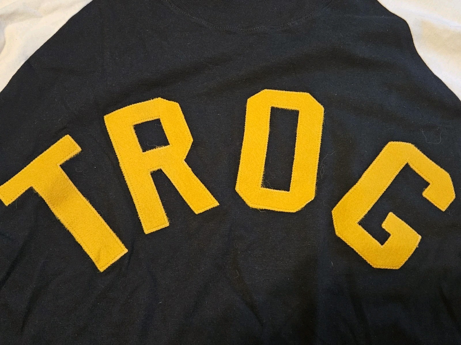 Vintage TROG (The Race Of Gentlemen) Official Racer Driver Shirt Sz. Medium NEW!