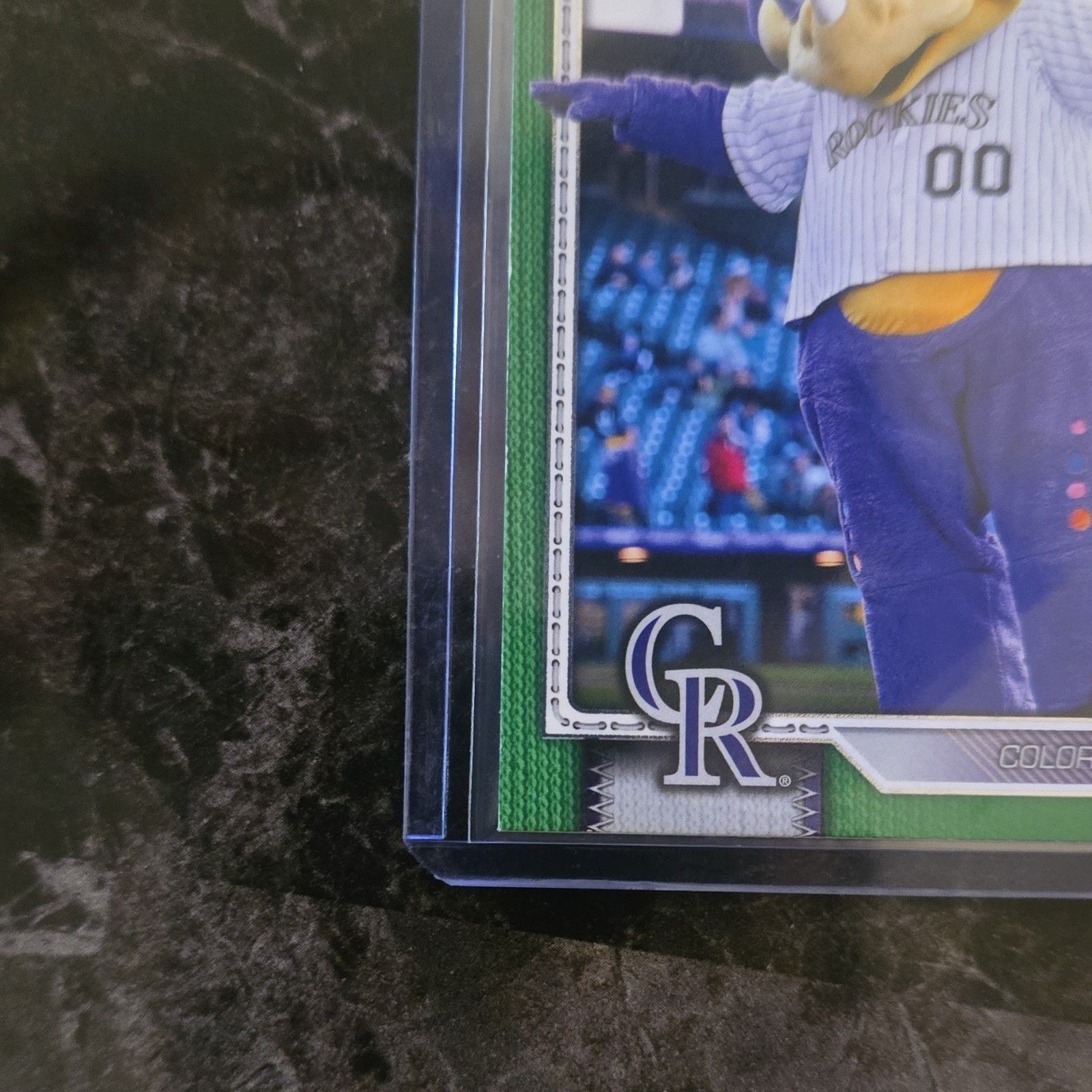 Topps 2026 Series 1 Dinger Colorado Rockies 75th Anniv Green /99 #M-4