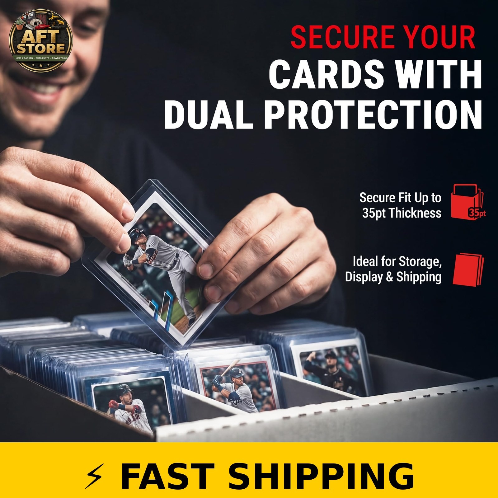 Ultra PRO 3″ x 4″ Toploaders & Sleeves Bundle – 100ct
