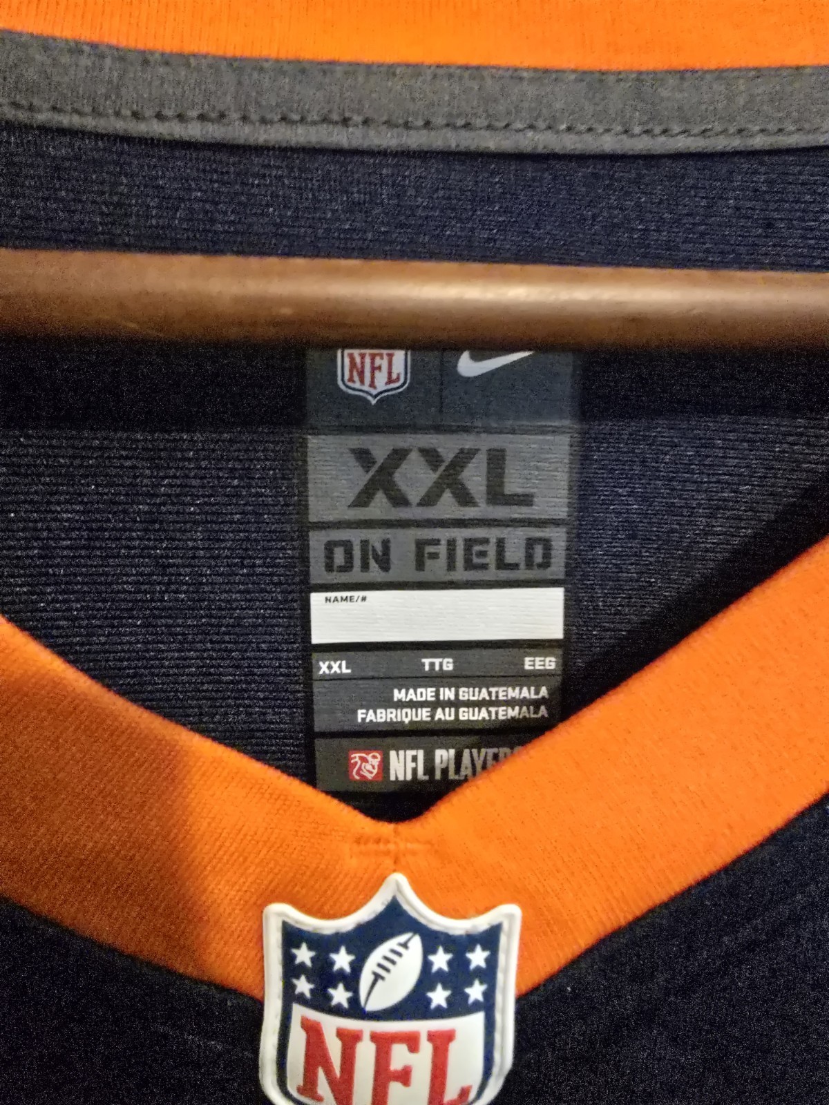 Nike Denver Broncos Von Miller #58 NFL Jersey Super Bowl 50 XXL Navy/Orange