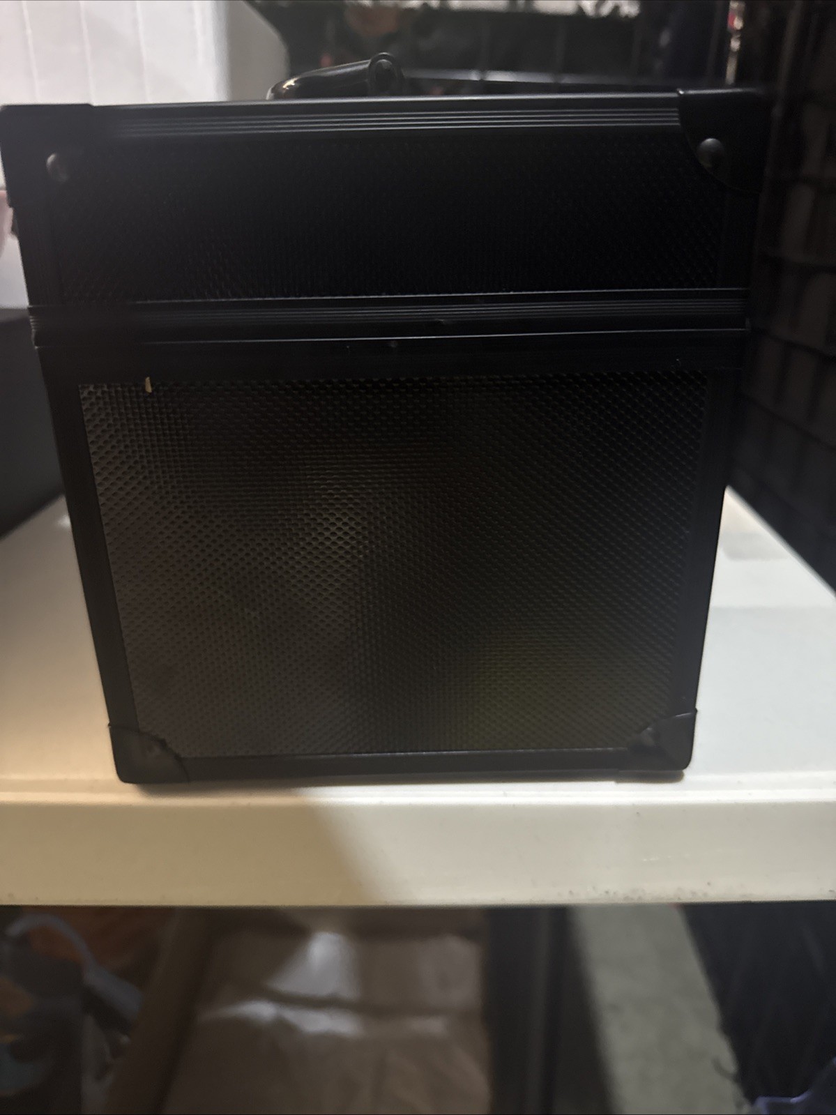 Locking Black Storage Box Case w/ Metal Latch – Collectibles / Cards / Cash
