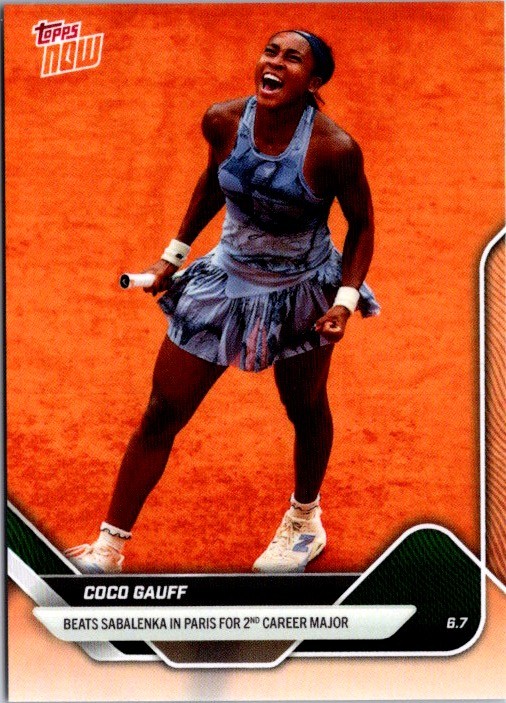2025 Topps Now #TN-CG1 Coco Gauff