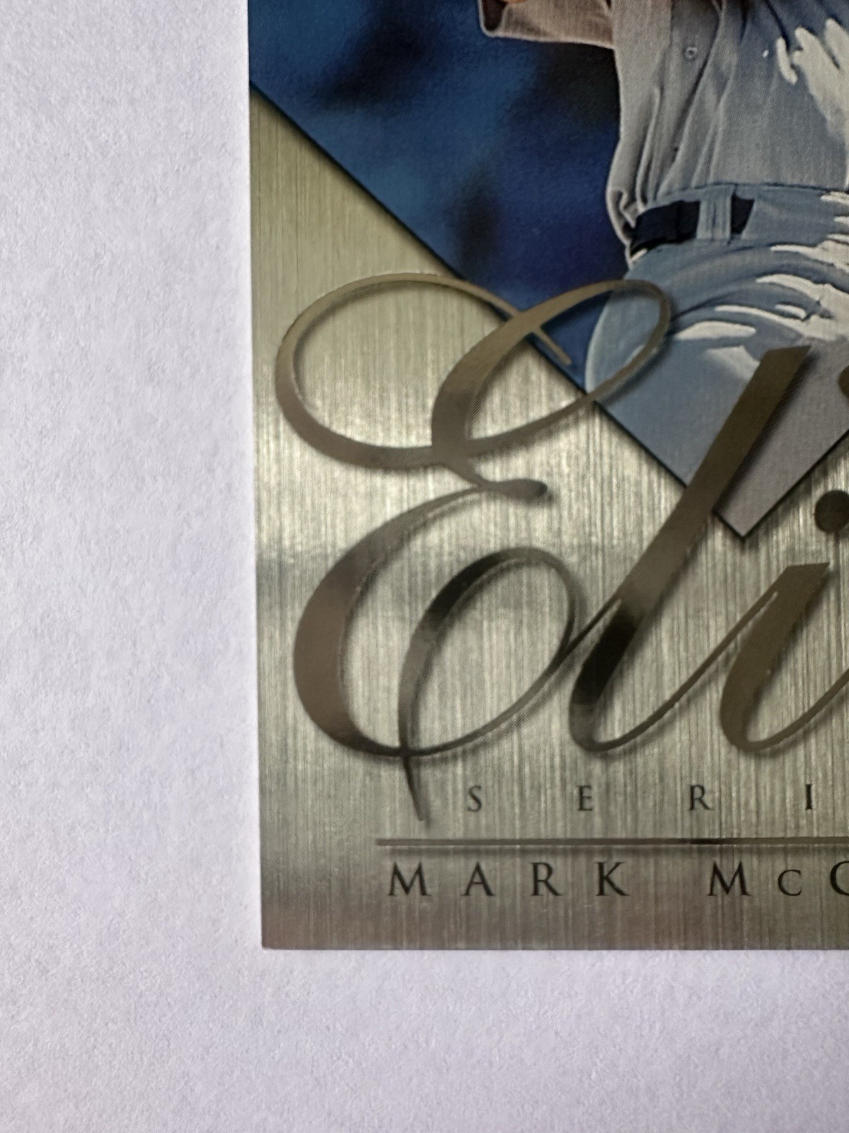 1998 Donruss – Elite Series Mark McGwire #6 RARE SERIAL NUMBER 0001/2500
