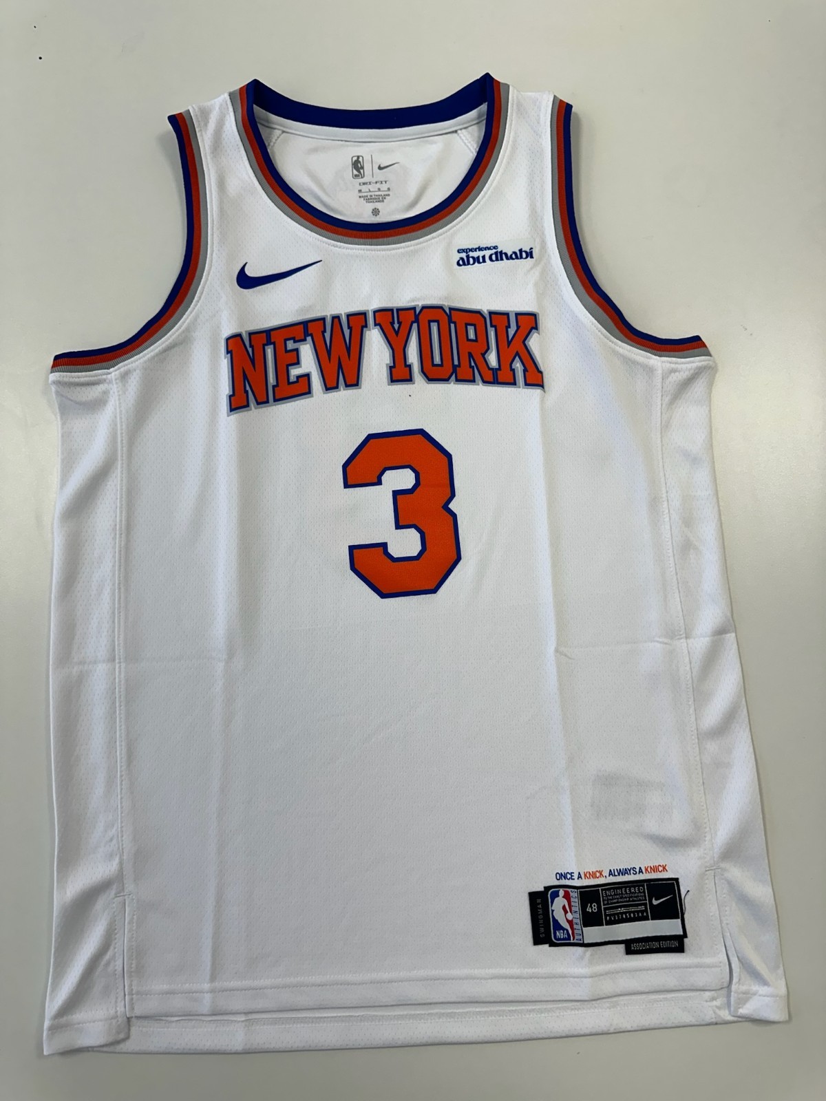 Josh Hart New York Knicks NBA Finals Association Edition Size L Jersey