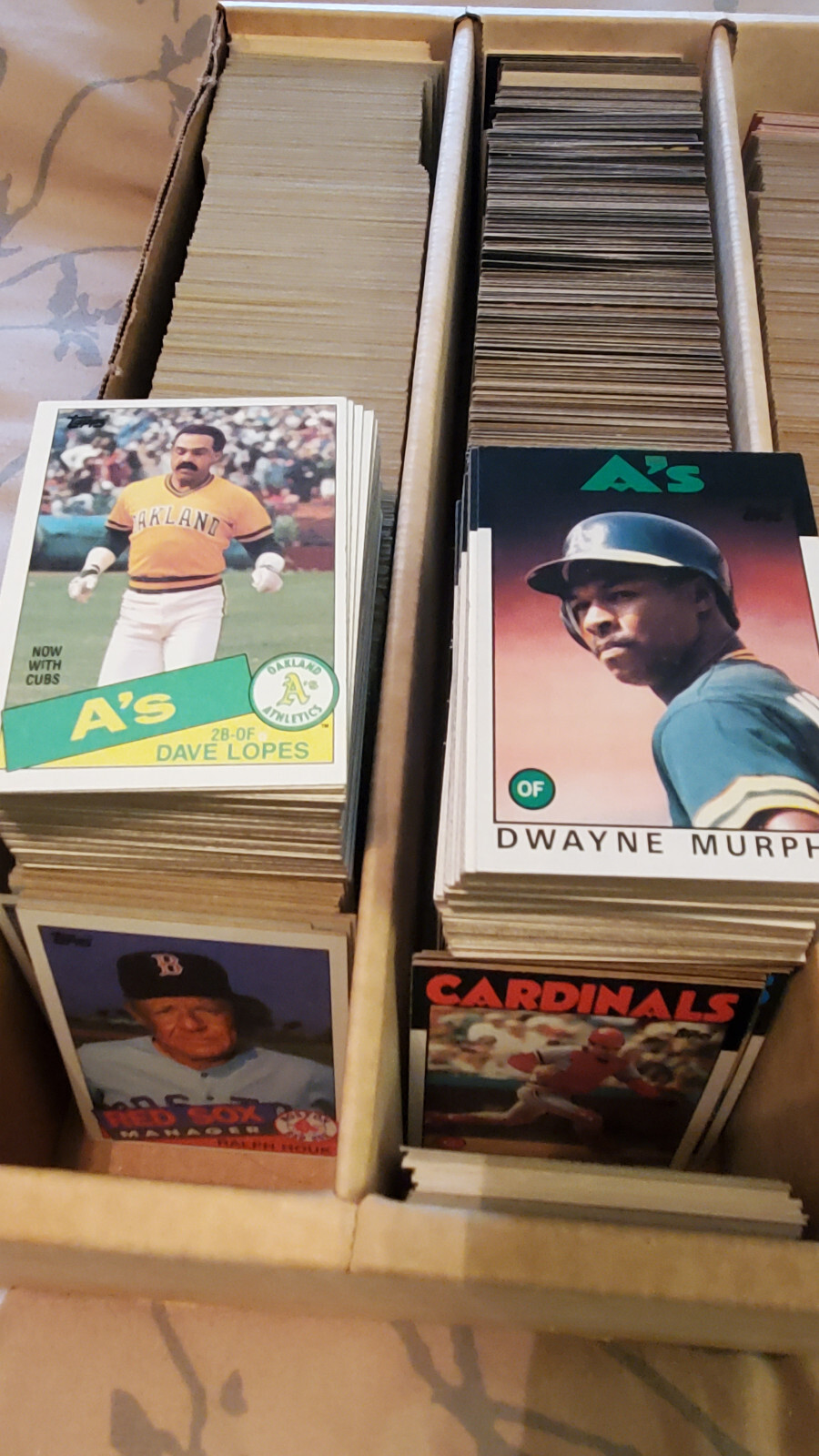 1985 and 1986 Topps Baseball Commons Finish Your Set Pick 20/$1