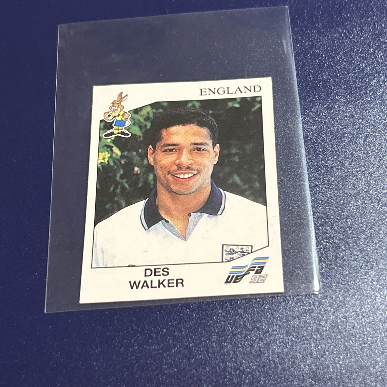PANINI Sticker EM 1992 EURO 92 EUROPA 100 Des Walker England Vintage