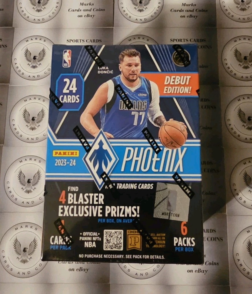2023-24 Panini Phoenix Basketball Blaster Box – Look for Wemby RCs !!