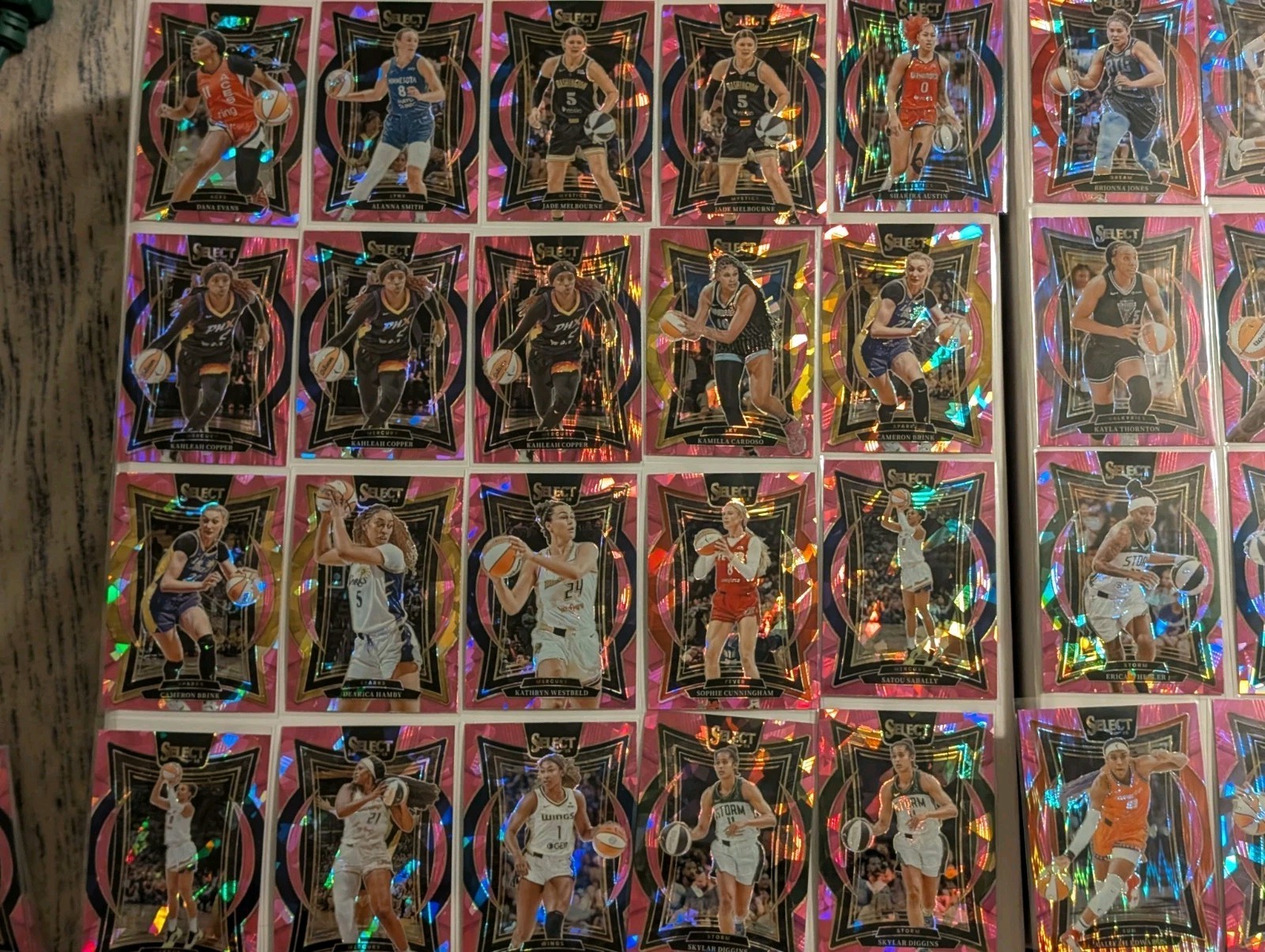 2025 Panini Select WNBA Singles Pick your card PINK ICE/PINK FLASH
