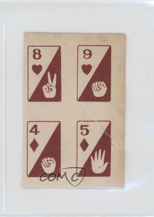 1960 Doyusha 4-in-1 Color JBR4 Kazuhisa Inao Carlton Hanta Hideshi Miyake 07yc