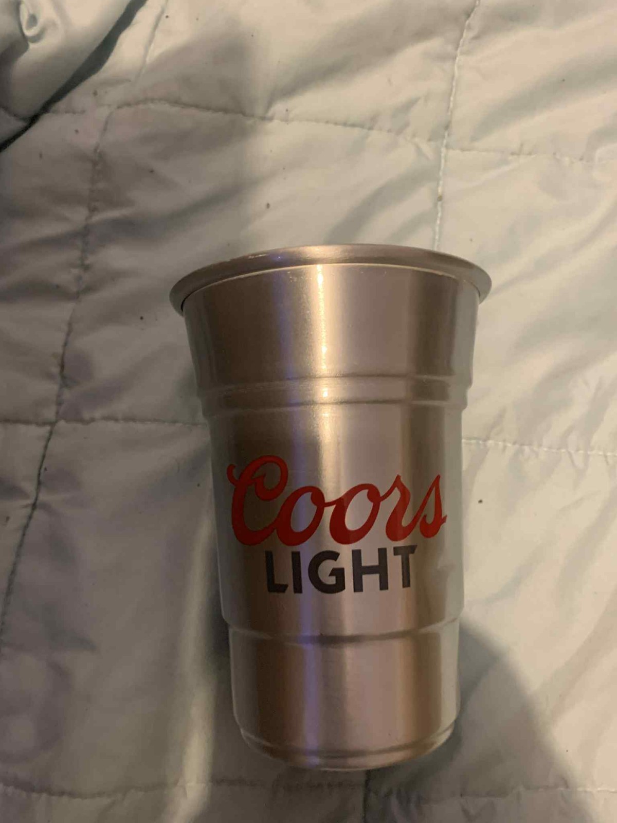 3 vintage new york giants alumium party cup (23CB)