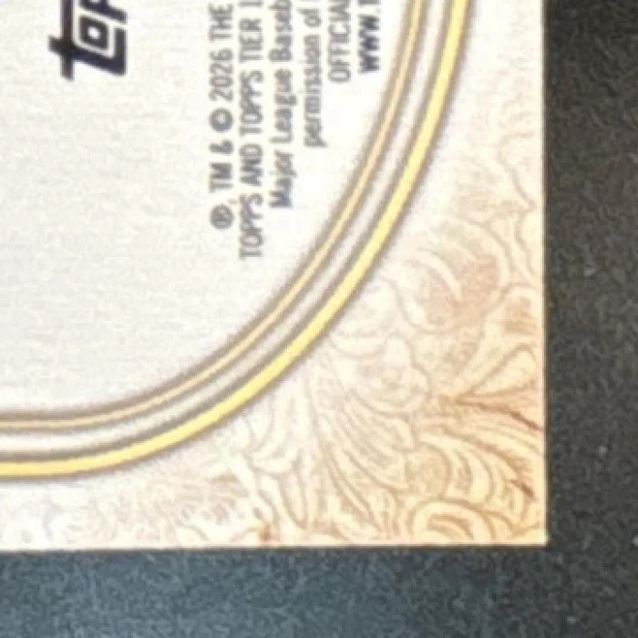 2026 Topps Tier One Jim Edmonds Prime Performers Auto /199 St. Louis Cardinals