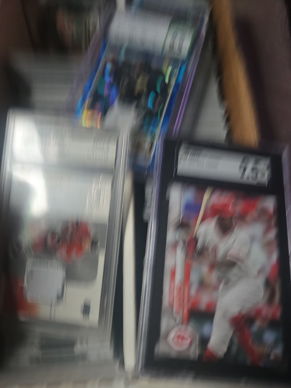 🔥 1k Football Card Lot Rc,parrels ,few Inserts 3 Slabs