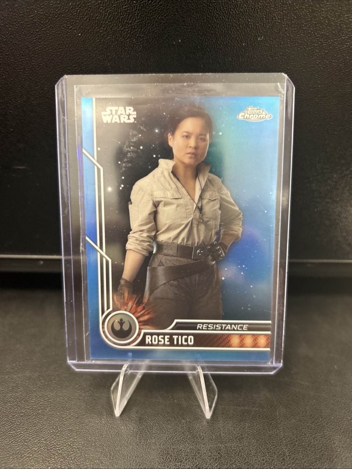 ROSE TICO #148 /150 BLUE TOPPS STAR WARS CHROME 2023