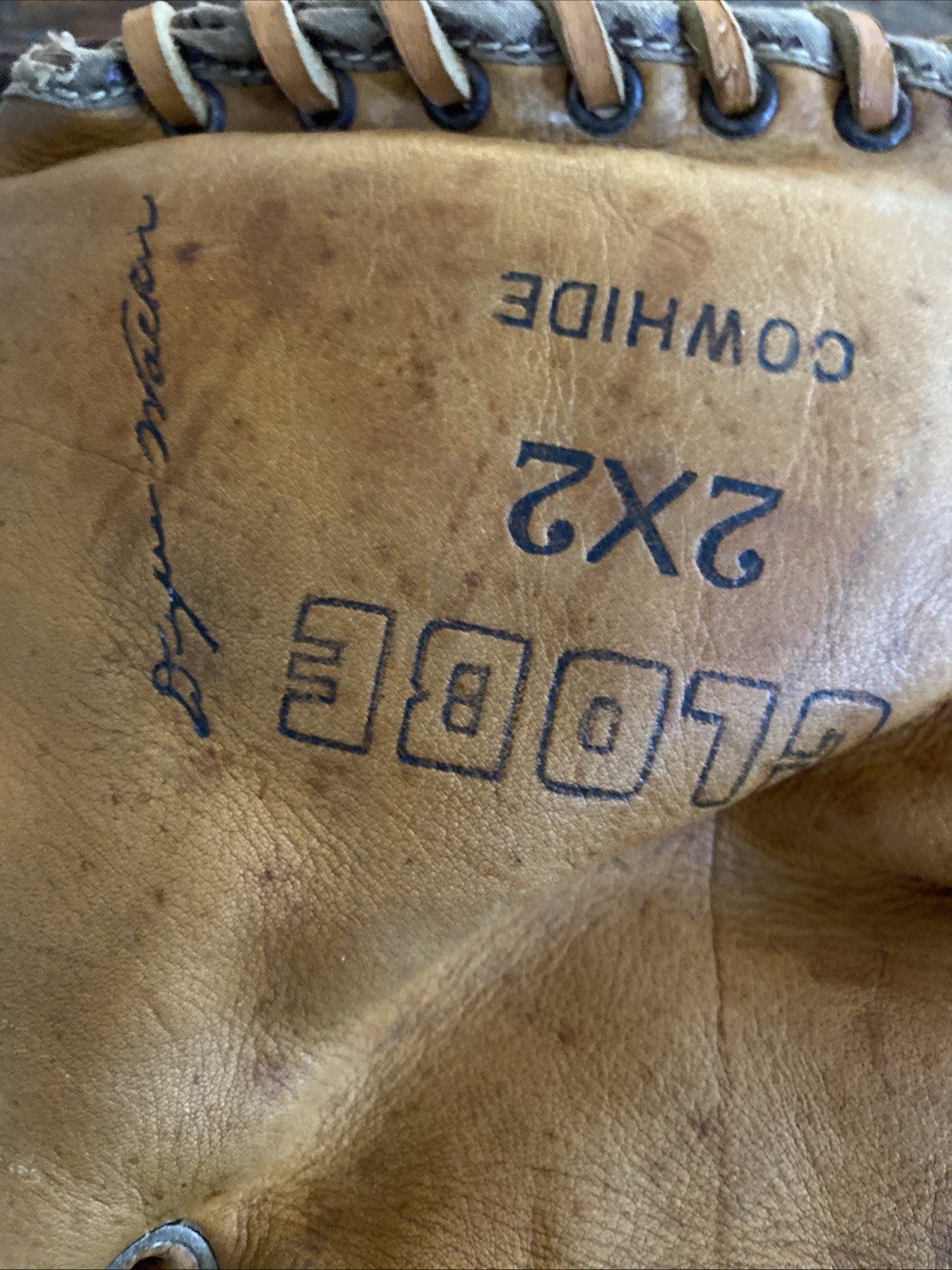 VINTAGE Old KILLER 1930’s DIXIE WALKER Circa BASEBALL GLOVE Mitt Antique EARLY