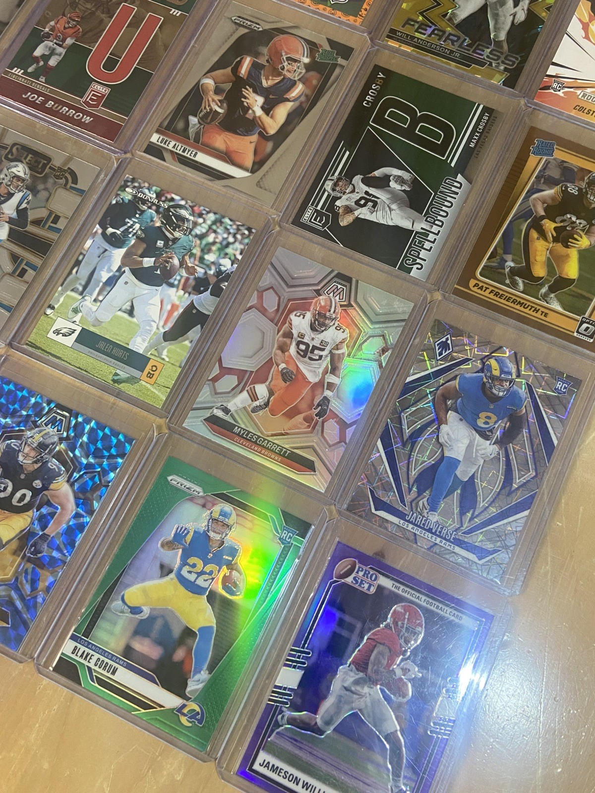 HUGE Mixed Sports Bulk Card Lot *65 Cards* All Sleeved & Top-Loaded RC’s / Vets