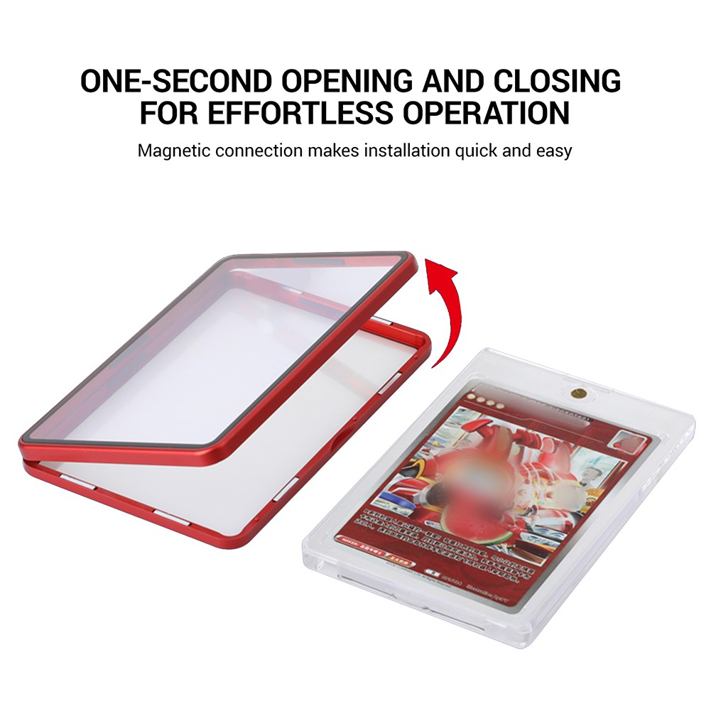 1-10x Magnetic Trading Card Case One Touch Fits Ultra Pro 35PT/55PT slab Display
