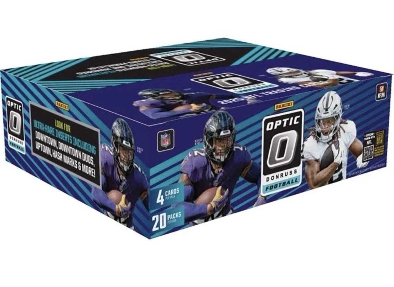 2025 Panini Donruss Optic Football 80Ct. Retail Box | Factory Sealed