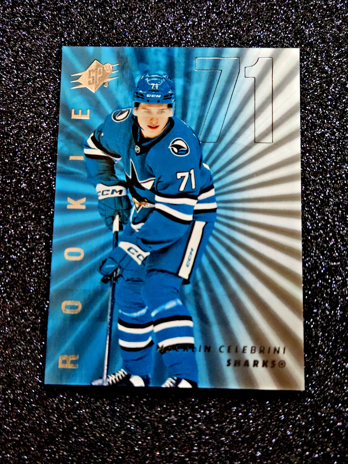 2024-25 SPx Extended Rookies Foil Macklin Celebrini #160 Rookie RC MINT 💦💦