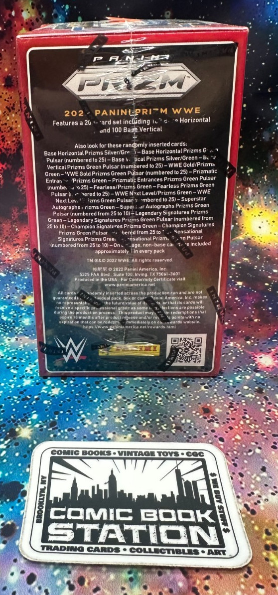 WWE Wrestling 2022 Panini Prizm Blaster Box Factory Sealed KX