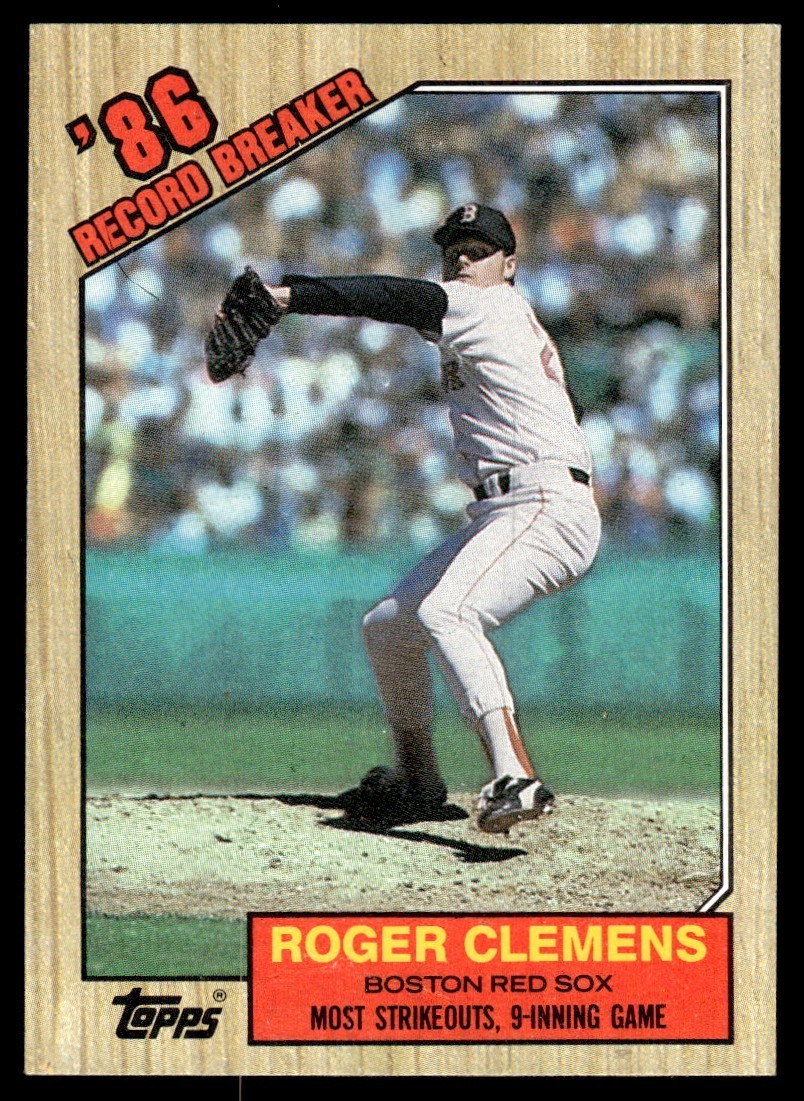 1987 Topps Baseball Cards #’s 1-250 NMMT You Pick + Free Shipping!
